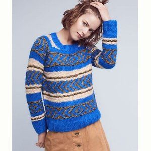 Anthropologie Nomadic Shimmered Pullover Size 2 M